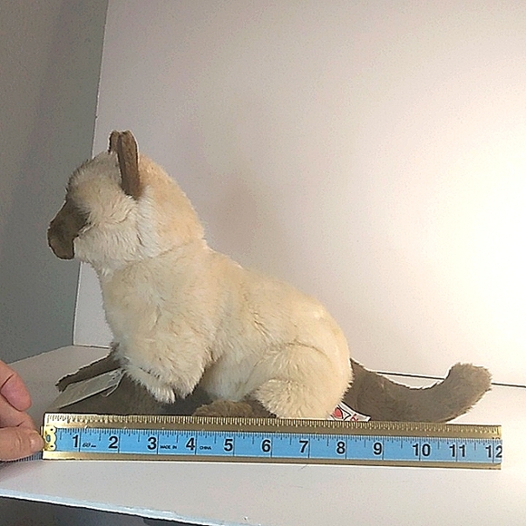 Ganz Webkinz Signature Plush Realistic Siamese Cat Retired wks 1034 Unused Code - Picture 15 of 15